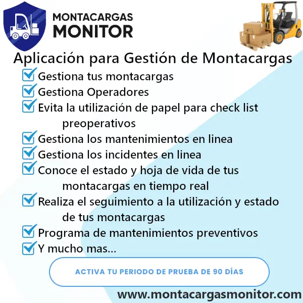 Montacargas Monitor